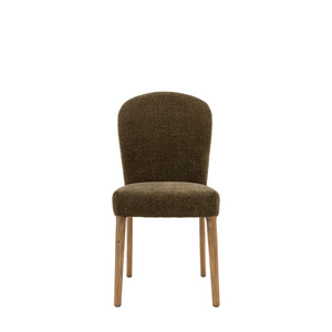 Hinton Dining Chair Moss Green (2pk) 600x455x890mm