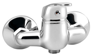 AQUALINE 35 bateria prysznicowa ścienna, 100mm rozstaw, chrom