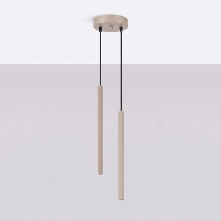 Lampa wisząca ARCHE 2P taupe