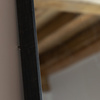 Ashbury Leaner Mirror Black 1500x60x650mm