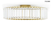 MOOSEE lampa sufitowa / plafon CROWN 50 złota
