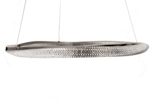 MOOSEE lampa wisząca ANILLO 80 czarny     chrom