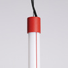 Lampa wisząca TRANG 50 czerwona LED 4000K
