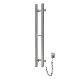 Grzejnik łazienkowy elektryczny NIERDZEWNY Silhouette Quadro 160х1000 prawy