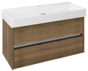NIRONA szafka umywalkowa 95x51,5x43cm, dąb Sherwood