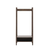 Hatfield Open Wardrobe Smoked 800x480x1700mm