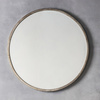 Higgins Round Antique Silver 800x800mm