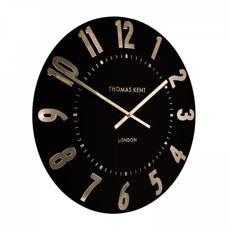 Mulberry Wall Clock Noir 20in
