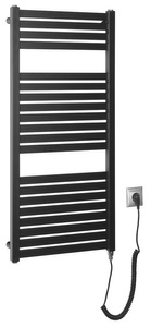 TONDI-E grzejnik elektryczny 450x970 mm, 300 W, czarny mat