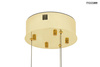 MOOSEE lampa wisząca LIBERTY 3A złota