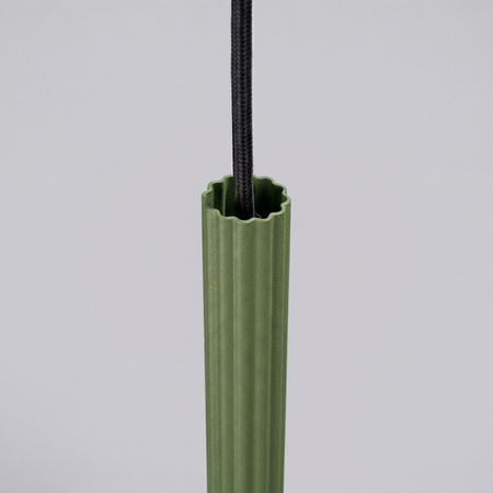 Lampa wisząca ARCHE 1 zielona oliwka