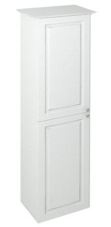 VIOLETA szafka wysoka 35x140x30cm, lewa, biały mat