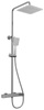 CUBEMIX zestaw prysznicowy z baterią dźwigniową, chrom