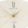 Greenwich Mantel Clock Dark Walnut 130x270x55mm