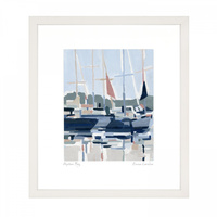 Neptune Bay Framed Art 360x32x410mm