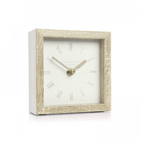 Nordic Mantel Clock Tofu 5in