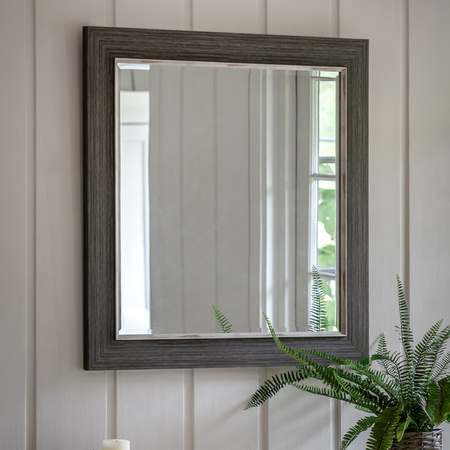 Richmond Square Mirror Pewter 870x870mm