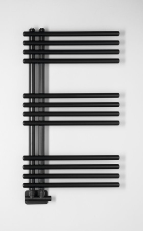 NYMPHA grzejnik łazienkowy 500x800mm, czarny mat