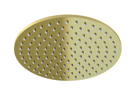 Axel Brushed Gold deszczownica okrągła 25cm
