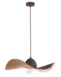 KAPELLO M brązowy/miedziany ? 55cm lampa wisząca