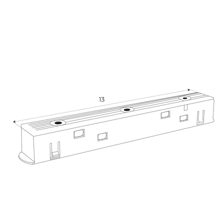MAXLIGHT NA0005.Łącznik elektryczny do kątowników NT0005, NT0010, NT0015 -MICRO11