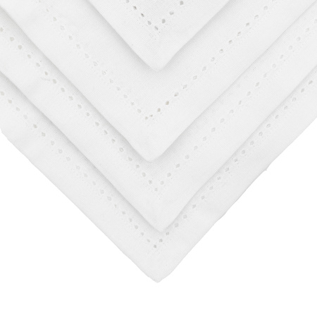 White Classic Napkin (4pk) White 450x450mm