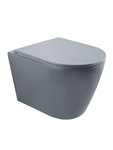 Miska WC VORTEX z deską pebble grey mat AMARO TR2217R-U10