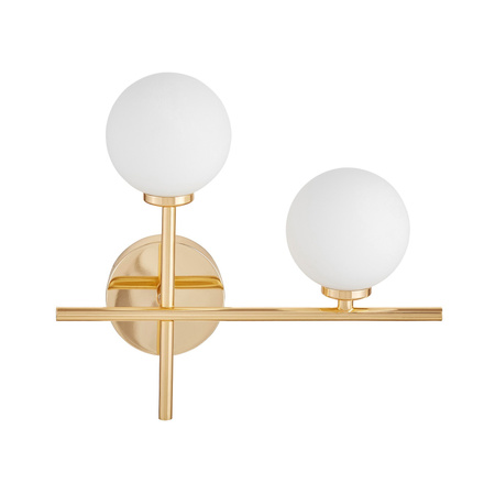 LAMPA ŚCIENNA KINKIET NOWOCZESNY ZŁOTY MARSIADA NEO RT