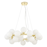 NOWOCZESNA LAMPA WISZĄCA KLASYCZNE ZŁOTO MARSIADA W25