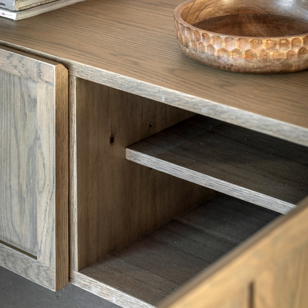Panelled Media Unit 1257x400x400mm