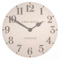 Arabic Wall Clock Shy Pink 20in
