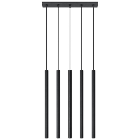 Lampa wisząca PASTELO 5 czarna