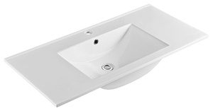 SLIM umywalka ceramiczna, meblowa, 100x46,5cm, biały
