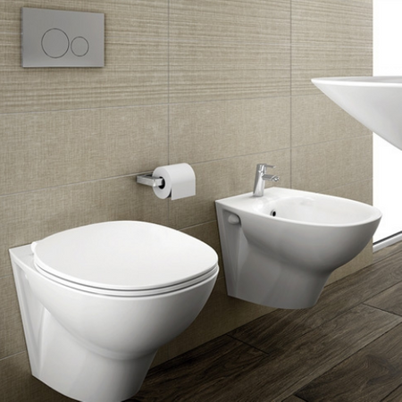 MORNING Miska WC podwiesz. Rimless 52x36,5 cm biały połysk