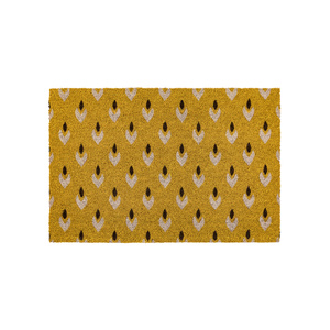 Wycieraczka Ikat Ochre z włókna kokosowego 600 x 900 mm