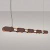 Lampa wisząca CHAIN 158 brązowa LED 4000K