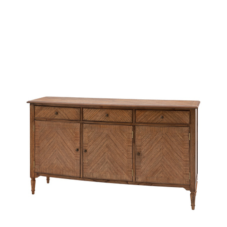 Kredens Highgrove z 3 drzwiami i 3 szufladami 1700 x 950 x 485 mm