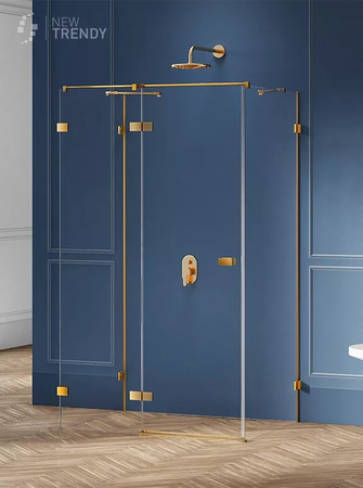 KABINA AVEXA GOLD PROSTOKĄTNA PRZYŚCIENNA L 90x100x200 CZYSTE 6mm ACTIVE SHIELD
