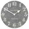 Outdoor Wall Clock Arabic Cement 20in