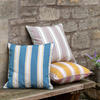 Calivana Cushion Blue/Ochre 450x450mm