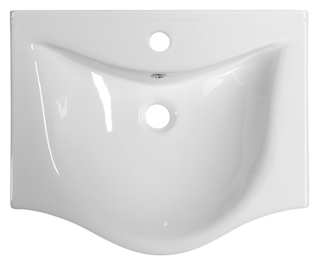 ZARA 55 umywalka meblowa 54x44,5cm, biała