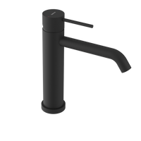 ULTRASAN bateria umywalkowa bez odpływu, czarny mat