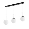 NOWOCZESNA POTRÓJNA LAMPA CZARNA FREDICA W3 PRO