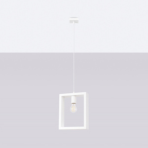 Lampa wisząca ARIES biała