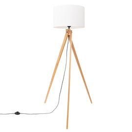 Lampa podłogowa NATT biała