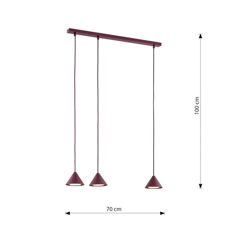 ELIT 3 BURGUNDY