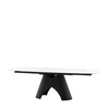 Bresso Dining Table Black 1600/2400x900x760mm