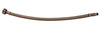Wąż przyłączeniowy nierdzewny M10x3/8", 35cm, brąz
