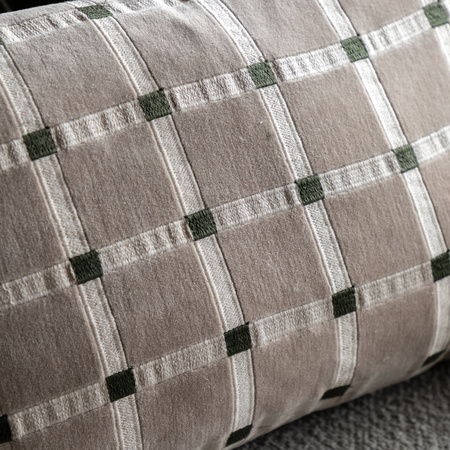Sana Velvet Cushion Taupe 300x500mm