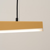 Lampa wisząca JORUN 120 złota LED 3000K